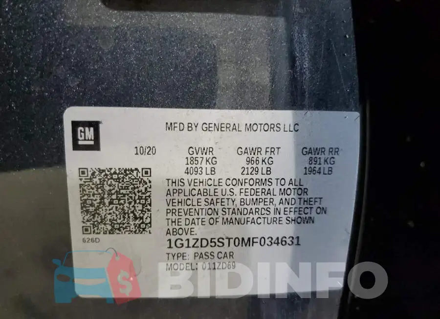 1G1ZD5ST0MF034631 Photo# 10
