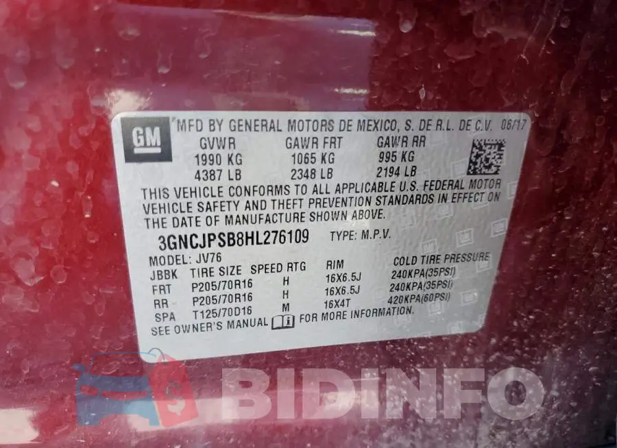 3GNCJPSB8HL276109 Photo# 10