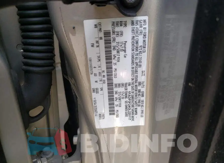 1FADP3F24GL220117 Photo# 10