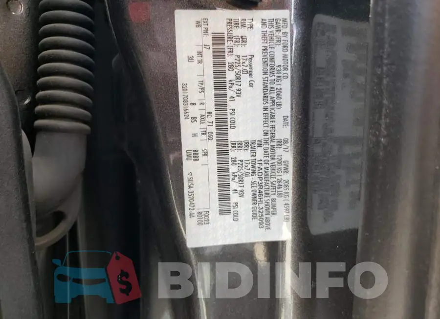 1FADP3R46HL325093 Photo# 10