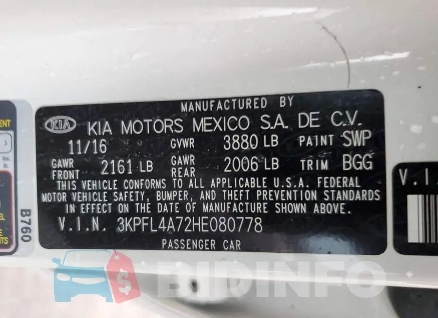 3KPFL4A72HE080778 Photo# 10