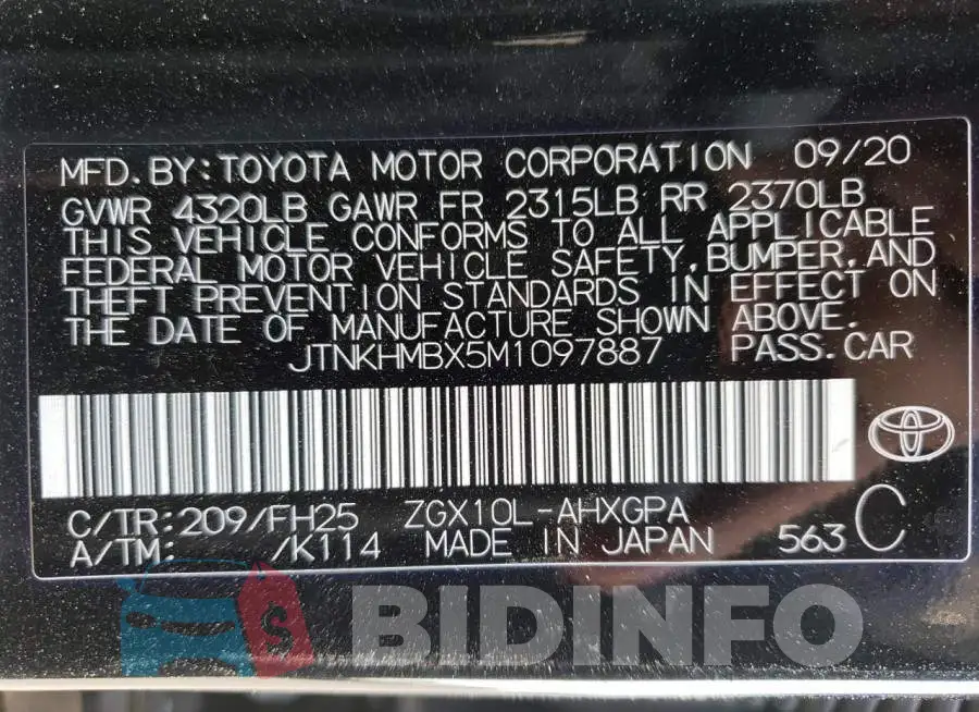 JTNKHMBX5M1097887 Photo# 10