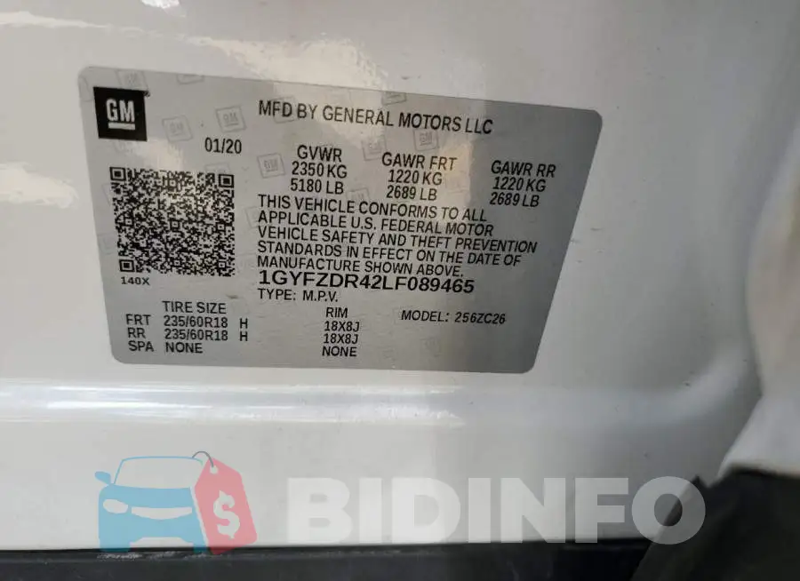 1GYFZDR42LF089465 Photo# 10
