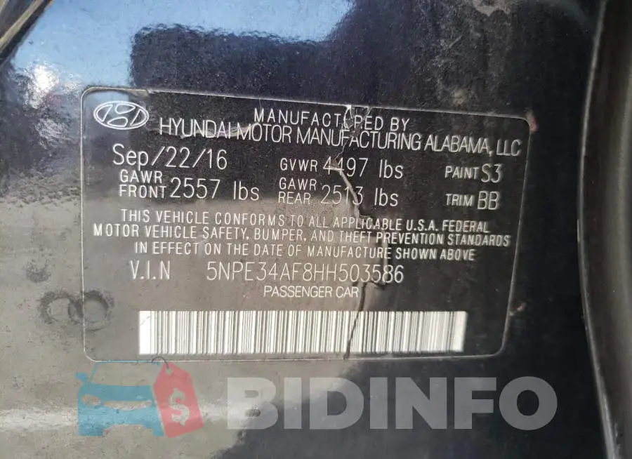 5NPE34AF8HH503586 Photo# 10