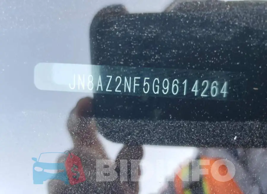 JN8AZ2NF5G9614264 Photo# 10