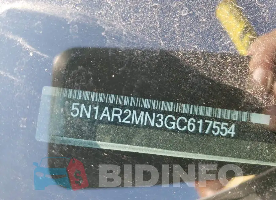 5N1AR2MN3GC617554 Photo# 10