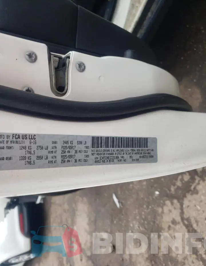 3C4PDCAB1GT231054 Photo# 10