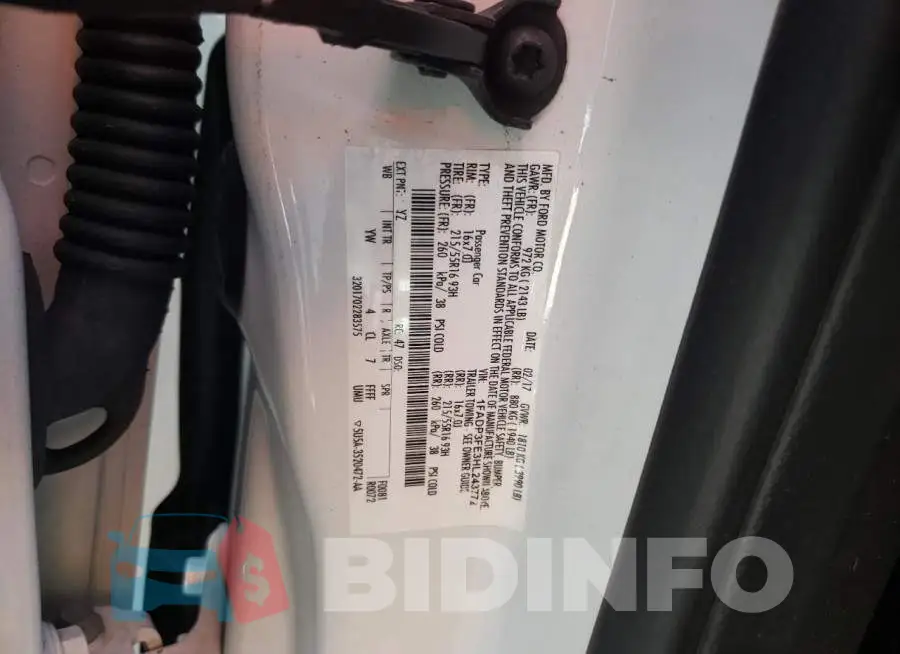 1FADP3FE3HL243772 Photo# 10