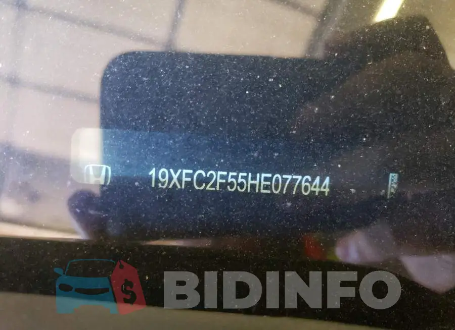 19XFC2F55HE077644 Photo# 10