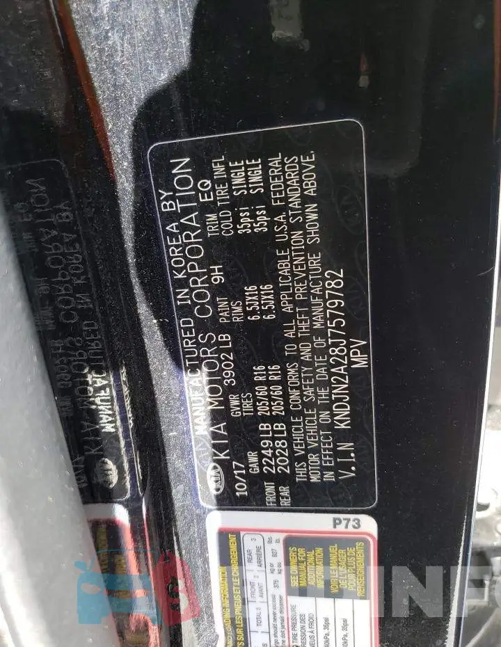 KNDJN2A28J7579782 Photo# 10