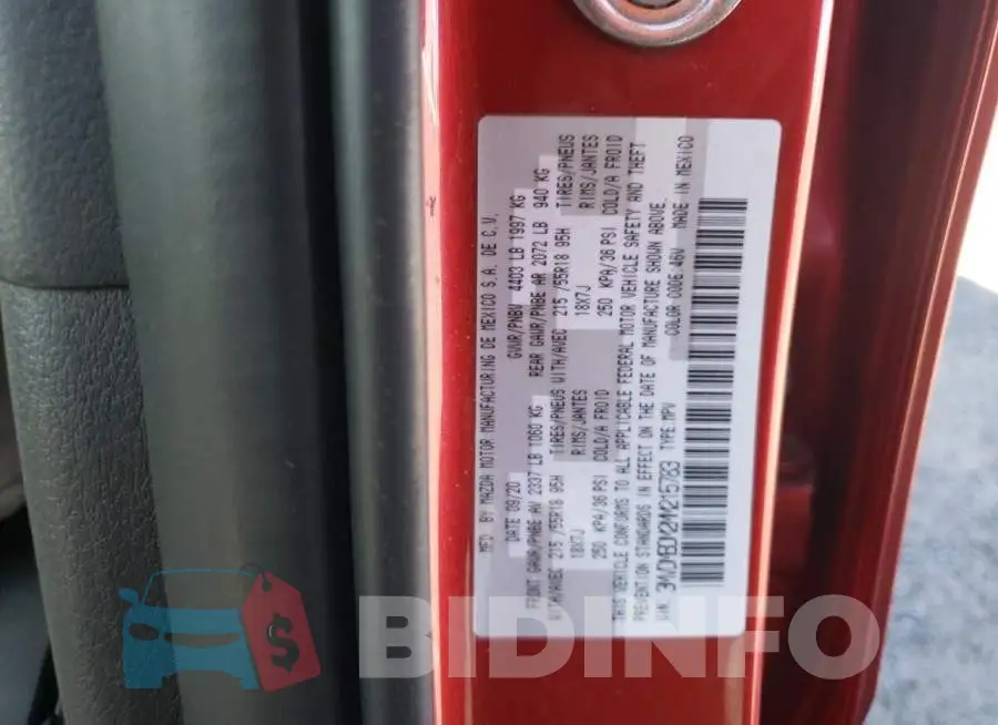 3MVDMBDM2MM215783 Photo# 10