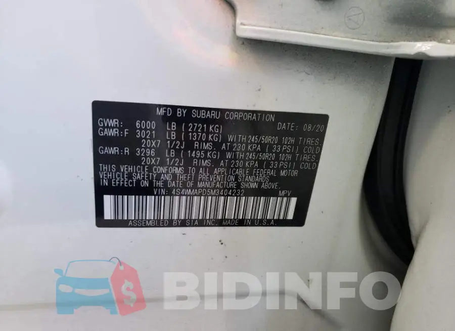 4S4WMAPD5M3404232 Photo# 10