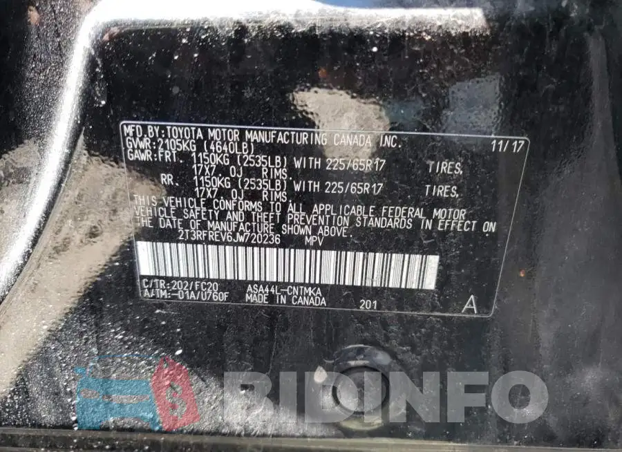 2T3RFREV6JW720236 Photo# 10