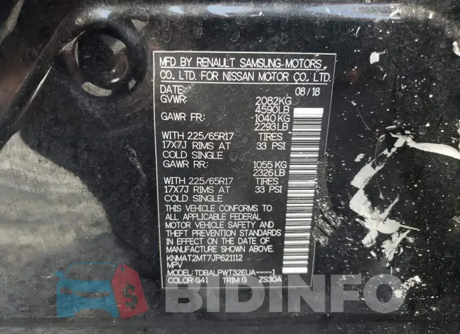 KNMAT2MT7JP621112 Photo# 10