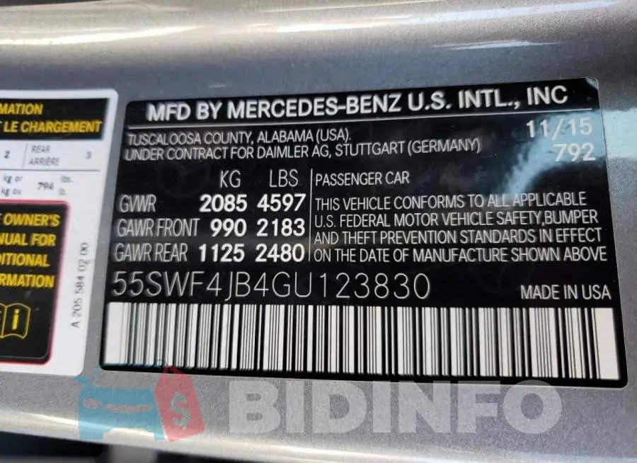 55SWF4JB4GU123830 Photo# 10