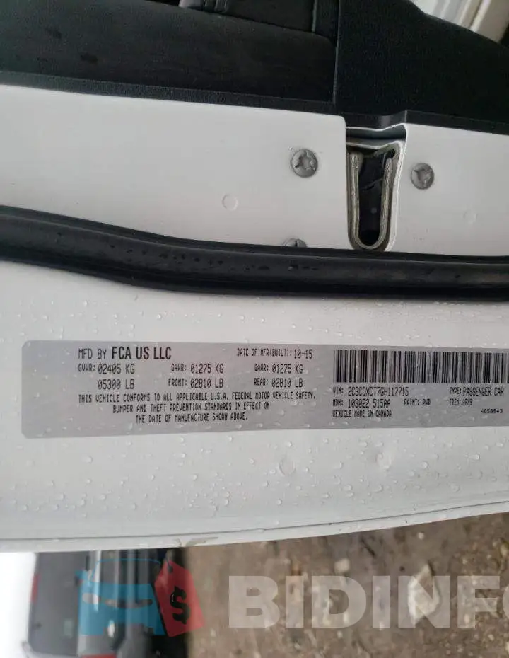 2C3CDXCT7GH117715 Photo# 10