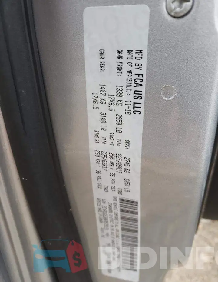 2C4RDGEG6KR579191 Photo# 10