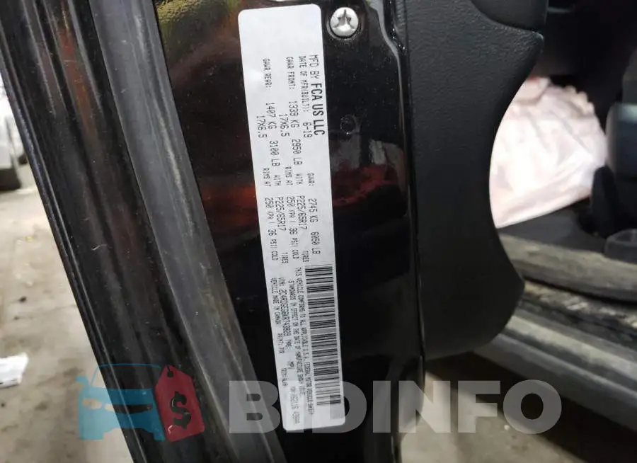 2C4RDGEG6KR743829 Photo# 10