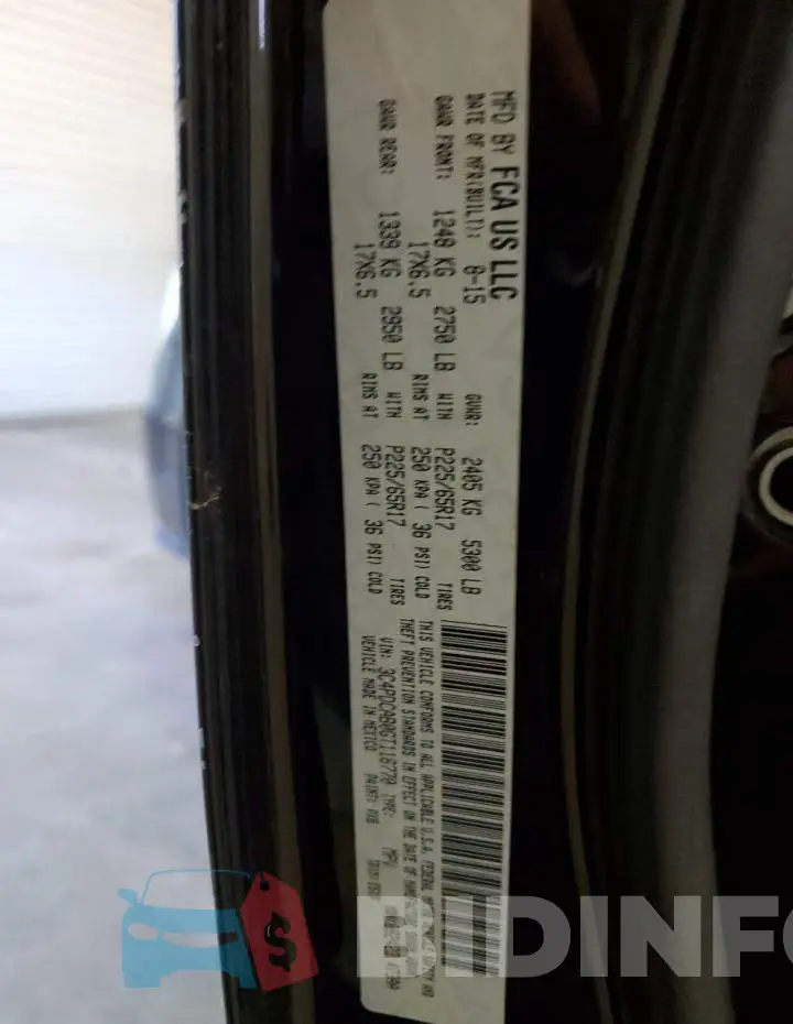 3C4PDCAB0GT116770 Photo# 10