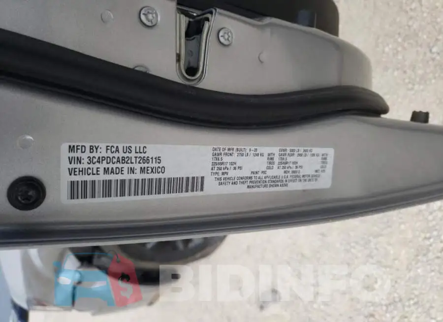 3C4PDCAB2LT266115 Photo# 10