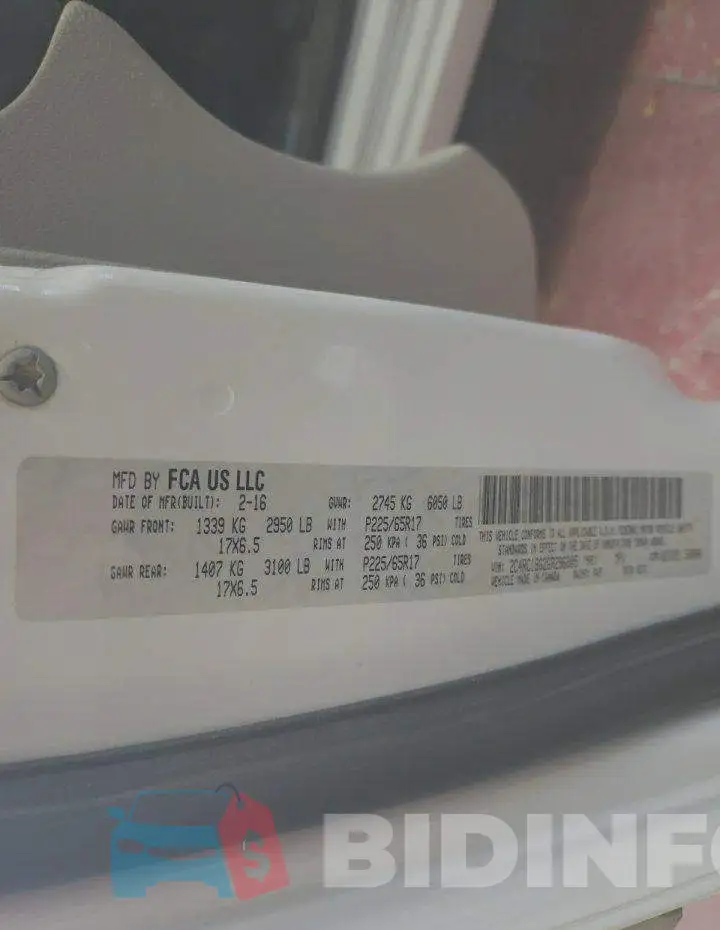 2C4RC1BG2GR286805 Photo# 10