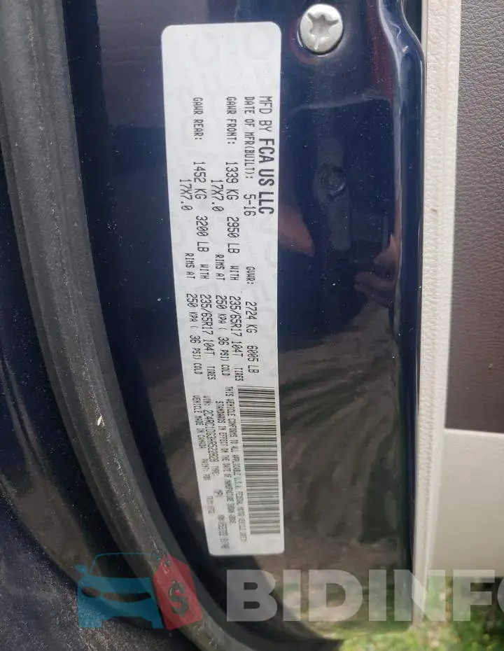 2C4RC1DG3HR522828 Photo# 10