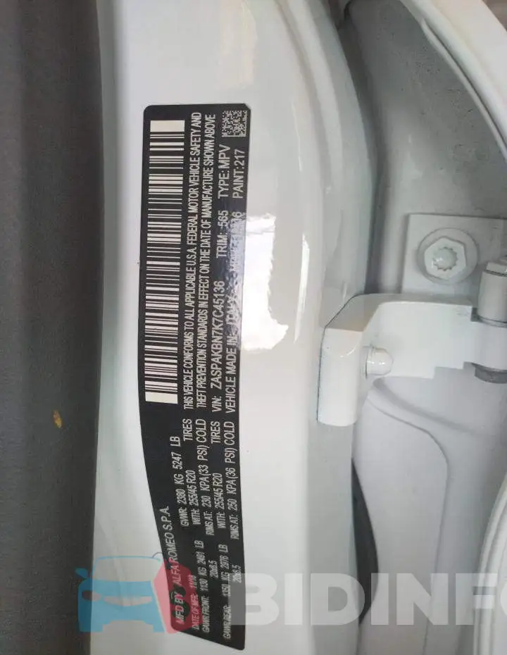 ZASPAKBN7K7C45136 Photo# 10