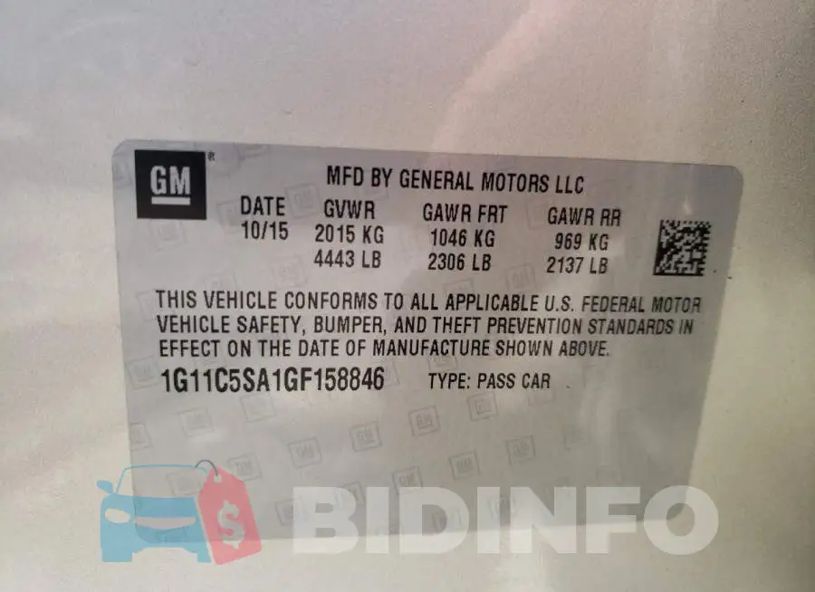1G11C5SA1GF158846 Photo# 10