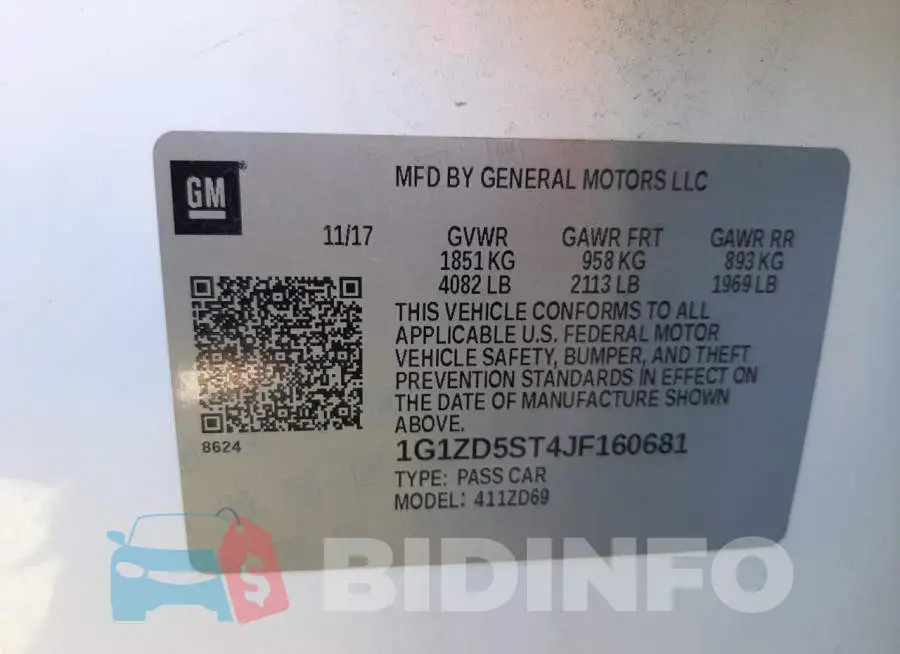 1G1ZD5ST4JF160681 Photo# 10
