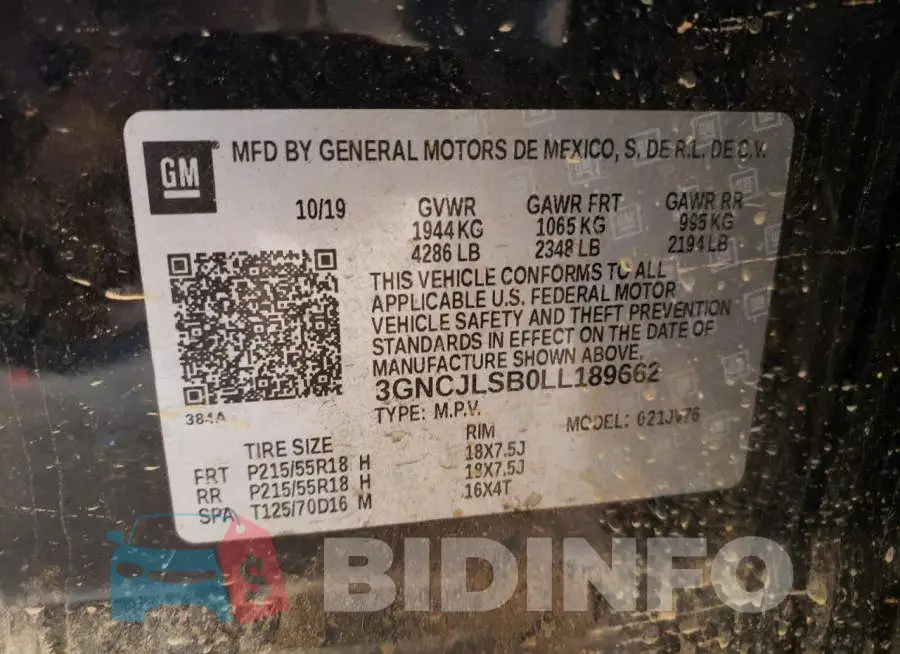3GNCJLSB0LL189662 Photo# 10