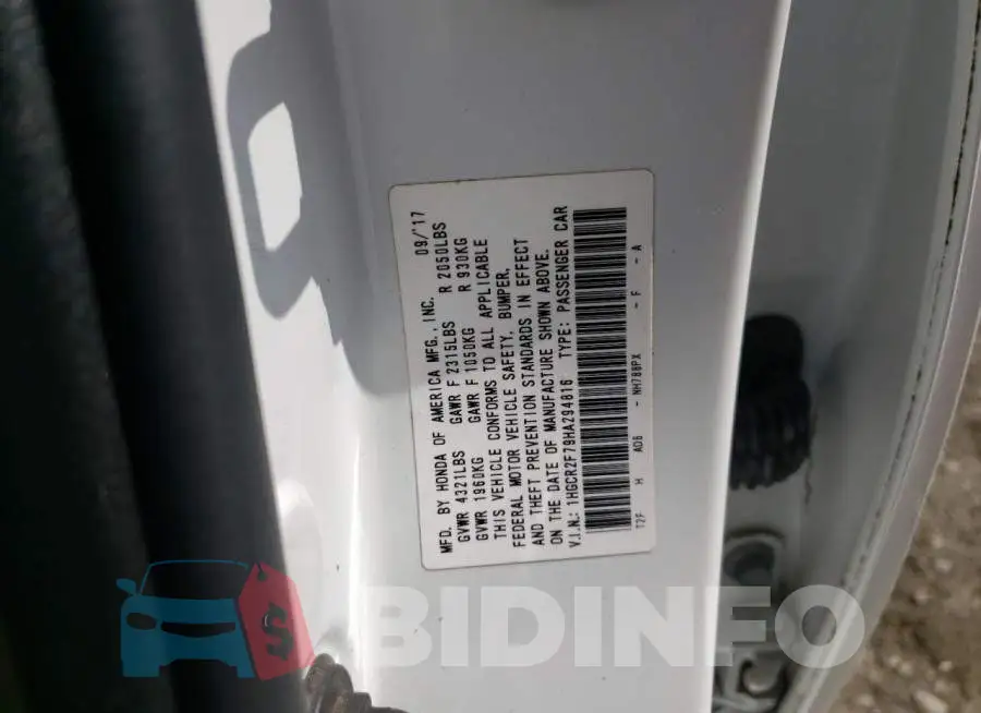 1HGCR2F79HA294816 Photo# 10