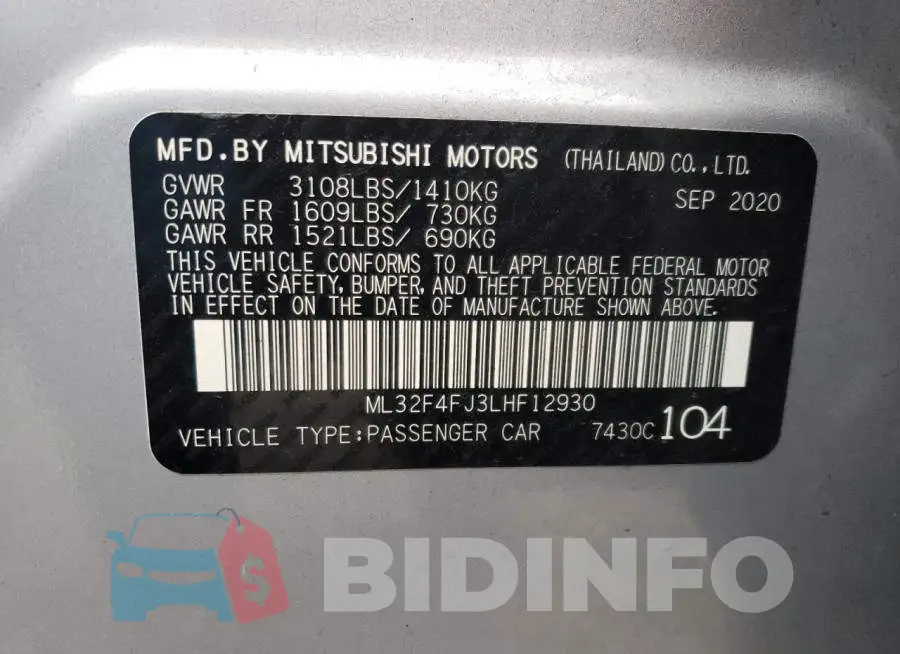 ML32F4FJ3LHF12930 Photo# 10