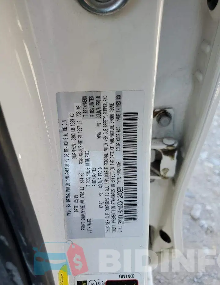 3MYDLBZV8GY124098 Photo# 10