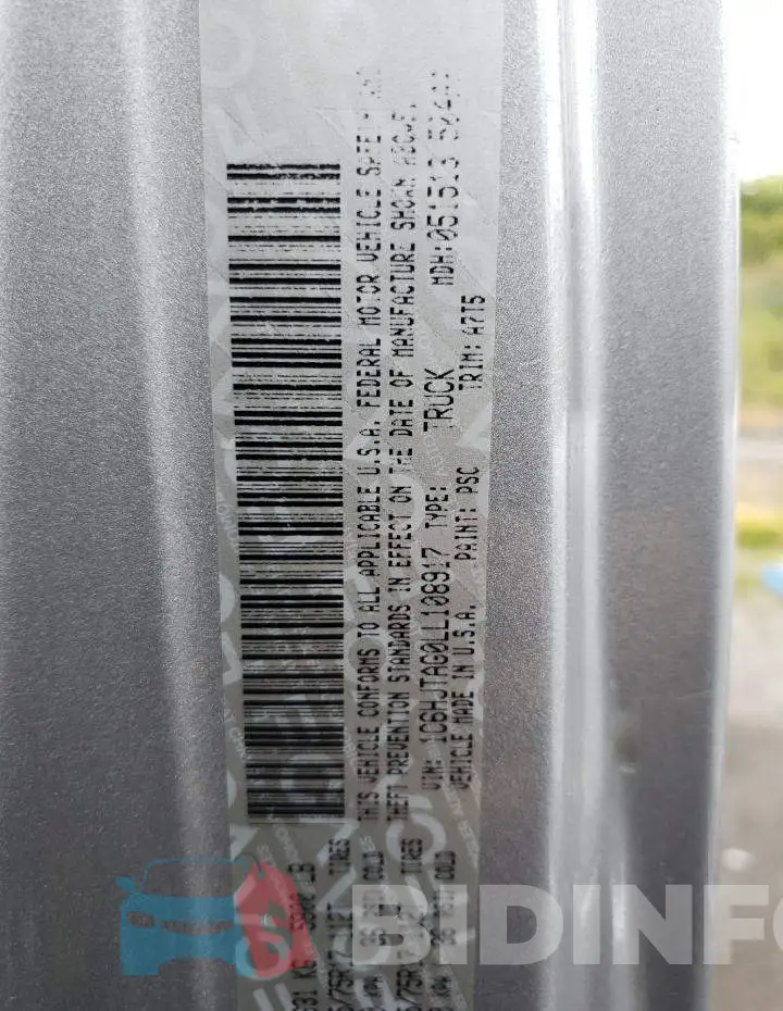 1C6HJTAG0LL108917 Photo# 10