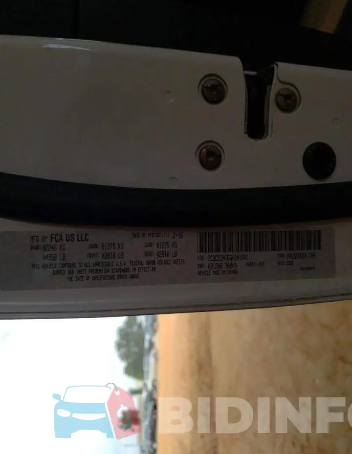 2C3CDZAG6GH201641 Photo# 10