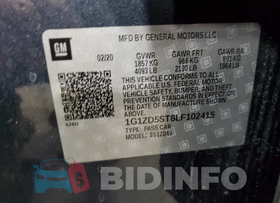 1G1ZD5ST8LF102415 Photo# 10