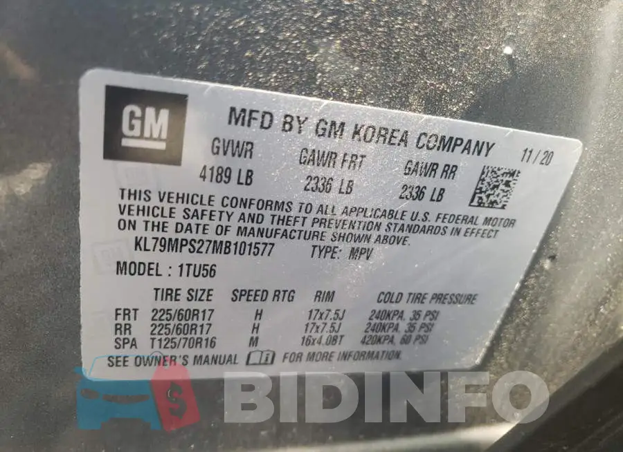 KL79MPS27MB101577 Photo# 10