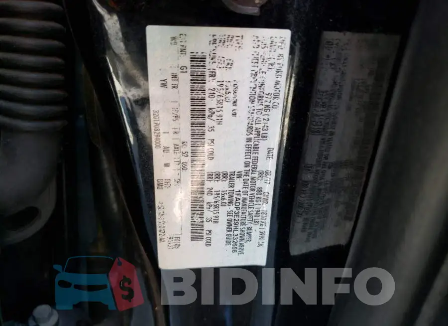 1FADP3E29HL332656 Photo# 10