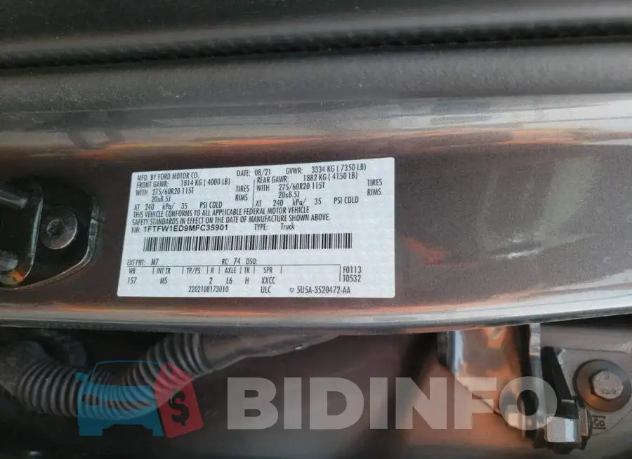 1FTFW1ED9MFC35901 Photo# 10