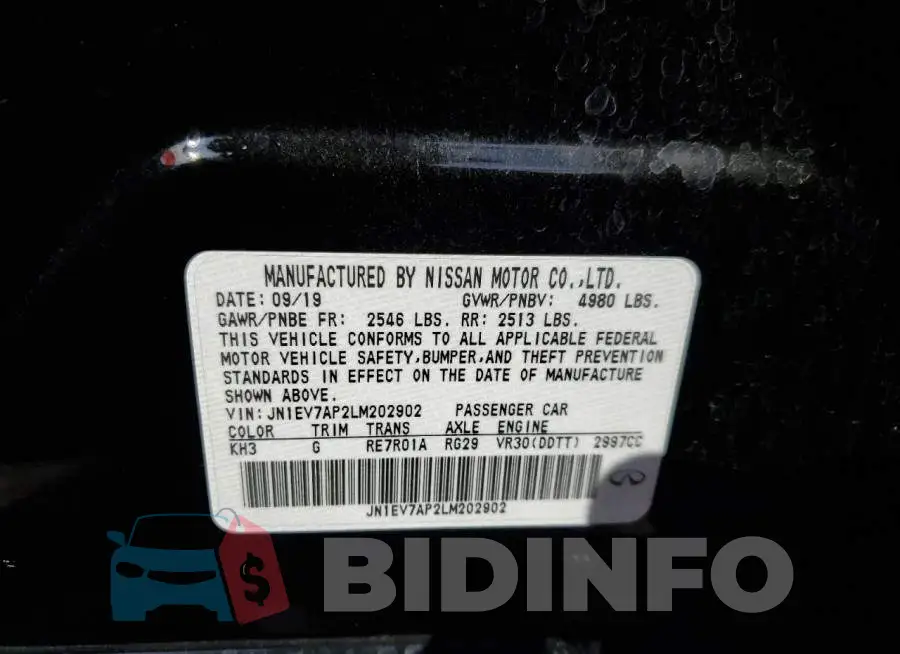 JN1EV7AP2LM202902 Photo# 10