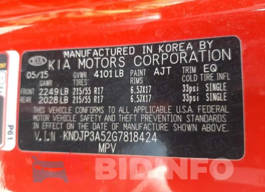 KNDJP3A52G7818424 Photo# 10