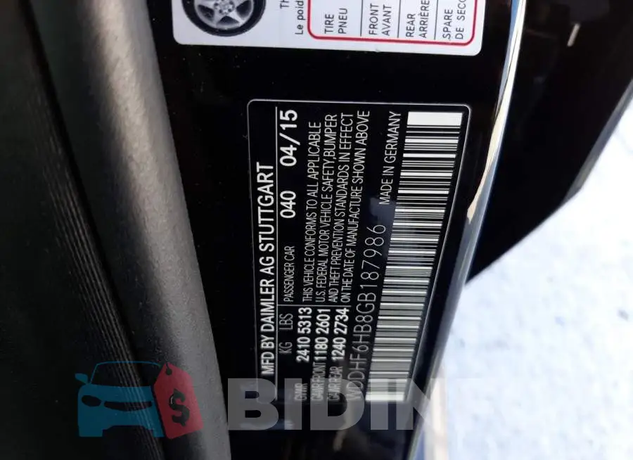 WDDHF6HB8GB187986 Photo# 10