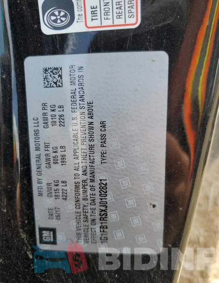 1G1FB1RSXJ0102821 Photo# 10