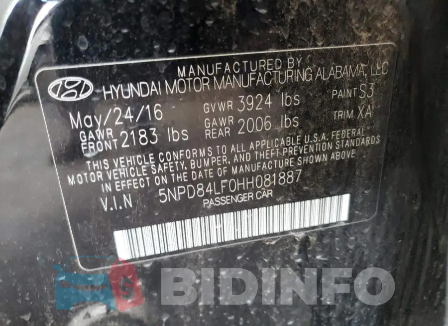 5NPD84LF0HH081887 Photo# 10