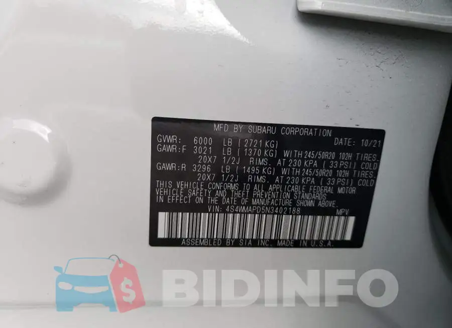 4S4WMAPD5N3402188 Photo# 10