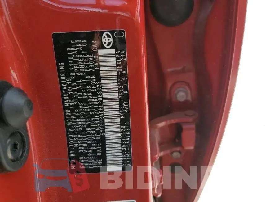 5YFEPRAE6LP068328 Photo# 10