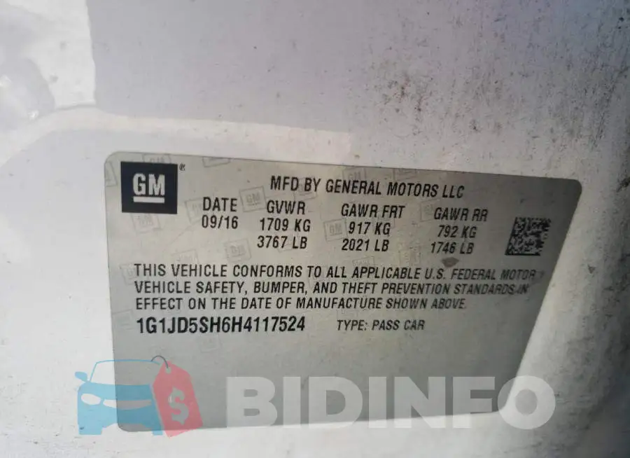 1G1JD5SH6H4117524 Photo# 10