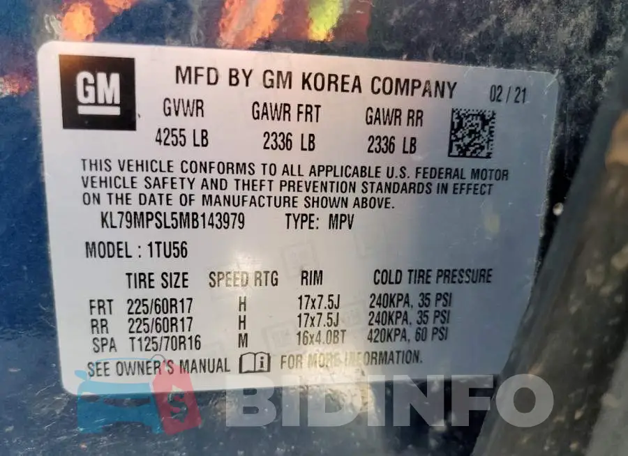 KL79MPSL5MB143979 Photo# 10