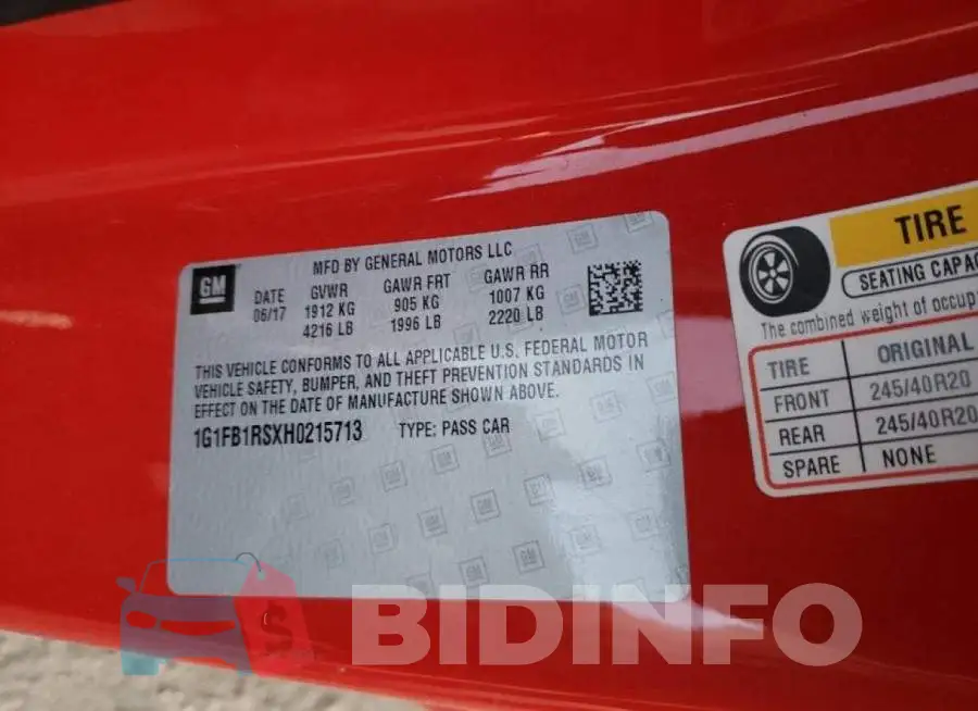 1G1FB1RSXH0215713 Photo# 10