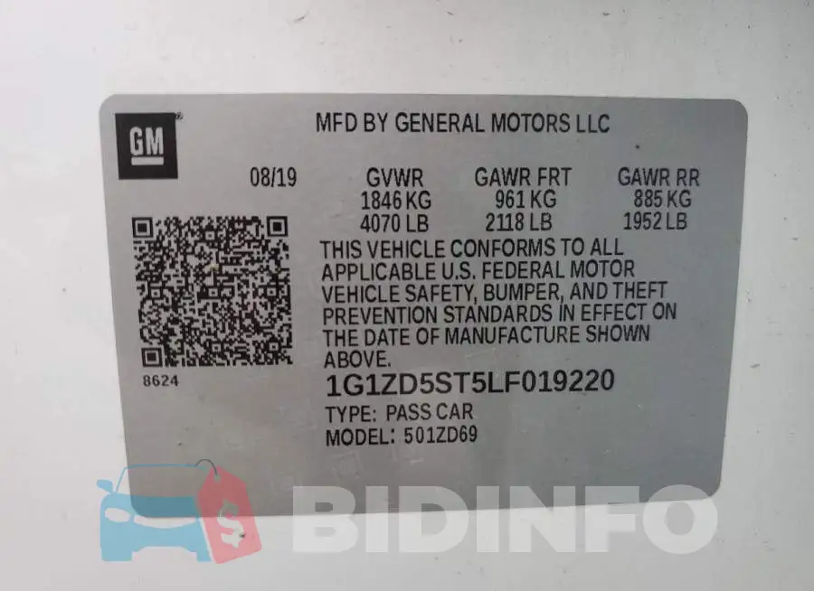 1G1ZD5ST5LF019220 Photo# 10